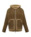 Dsquared2 Long Sleeve Coat In Brown