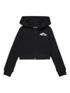Dsquared2 Zip-up Hoodie In Black