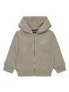 Dsquared2 Zip-up Hoodie In Neutrals