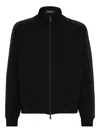 Dsquared2 Zip-up Sweatshirt In Black