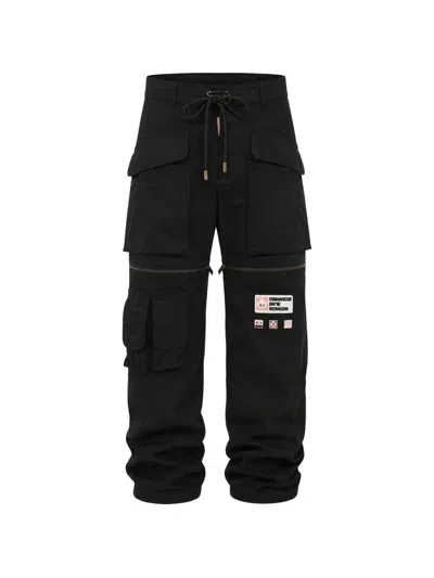 Dsquared2 Zip-detail Cargo Pants In Black