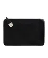Dsquared2 Leather Briefcase In Black