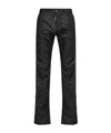 Dsquared2 Zippered Jeans Pants In Black