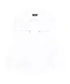 Dsquared2 Zip-pocket Shirt In White