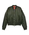 Dsquared2 Zip-front Bomber Jacket In Green