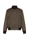 Dsquared2 Zip-up Jacket In Brown