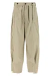 Dsquared2 Tailored Pleated Trousers With Button Detailing In Brown