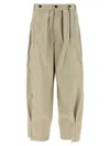 Dsquared2 Tailored Pleated Trousers With Button Detailing In Beige
