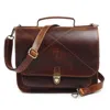 Dötch Leather Women's Lana Leather Saddle Bag In Brown In Brown