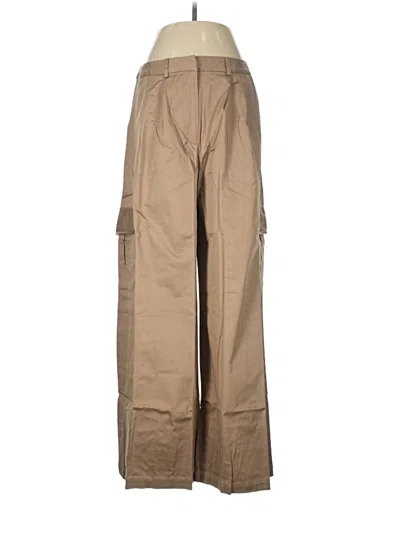 Pre-owned Du Paradis Cargo Pants In Tan