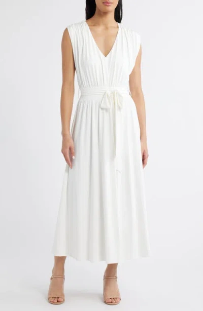 Du Paradis Cartagena Midi Dress In White