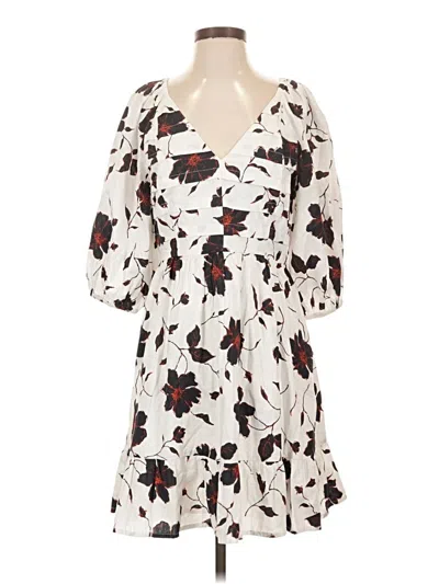 Pre-owned Du Paradis Casual Dress In Ivory