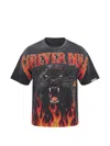 Duaa Panther-print T-shirt In Gray