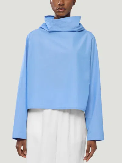 Dušan Batwing Cotton Short Oversized Shirt One Size