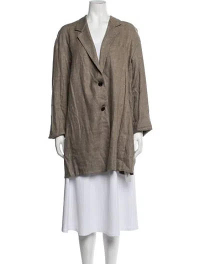 Pre-owned Dušan Blazer In Neutrals
