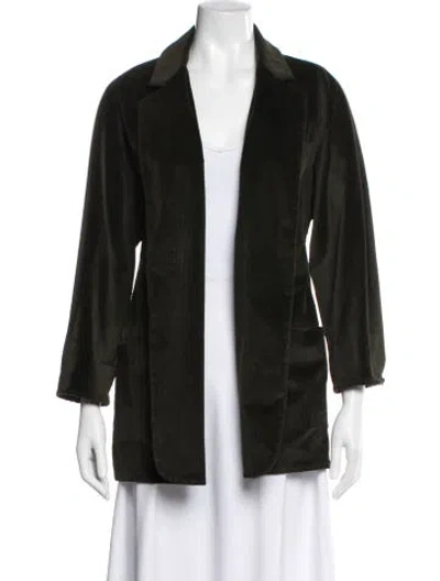 Pre-owned Dušan Cashmere Blazer In Green