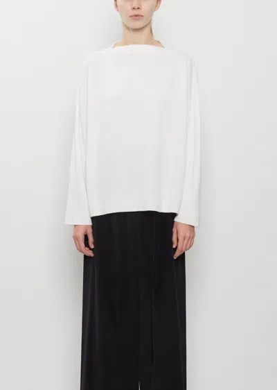 Dušan Cashmere Boatneck Sweater - Publish In Bone