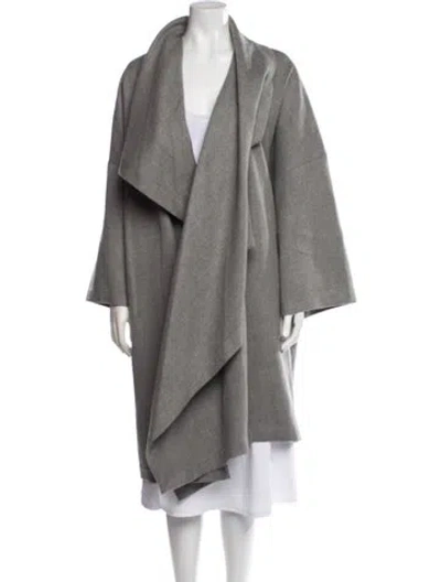 Pre-owned Dušan Cashmere Coat In Gray