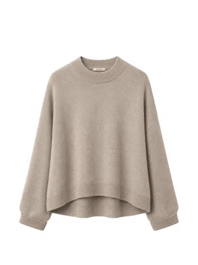 Dušan Cashmere Crew-neck Sweater In Neutral
