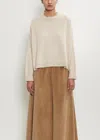 Dušan Cashmere Iconic Crewneck Sweater In Neutral