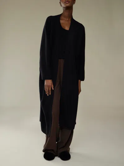 Dušan Cashmere Long Cardigan One Size