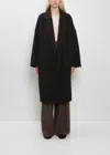 Dušan Cashmere Oversized Coat Herringbone In Brown