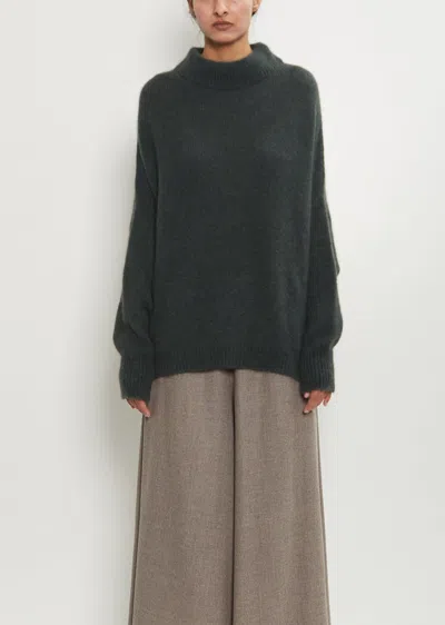Dušan Cashmere Silk Crewneck Kimono Sleeve Sweater