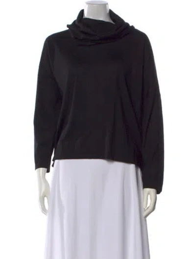 Pre-owned Dušan Cashmere Turtleneck Sweater In Black
