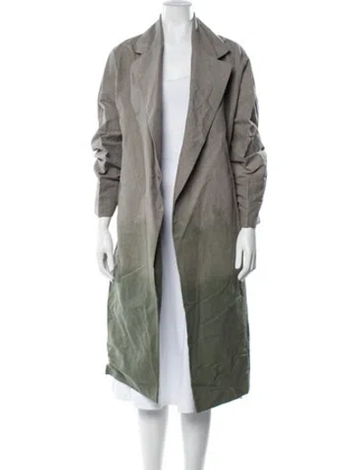 Pre-owned Dušan Coat In Green