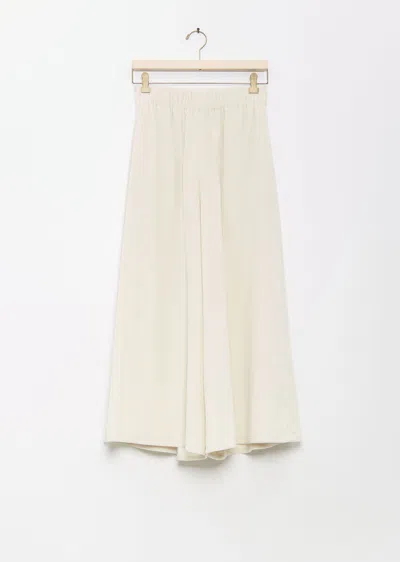 Dušan Corduroy Gaucho Pants In Ivory