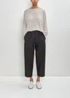 Dušan Cotton Carrot Pants In Nerone