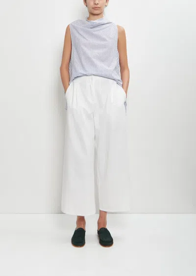 Dušan Cotton Full Jean Pants In White