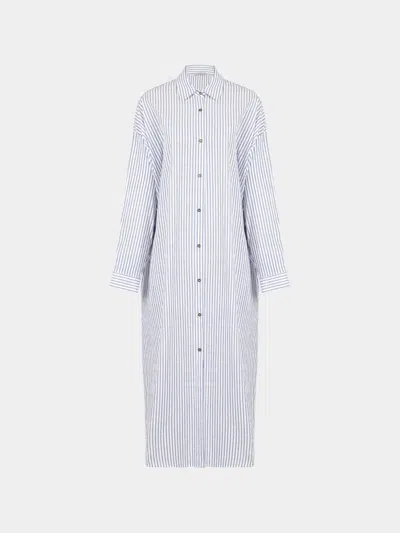 Dušan Cotton Long Shirt Dress Size: Xs