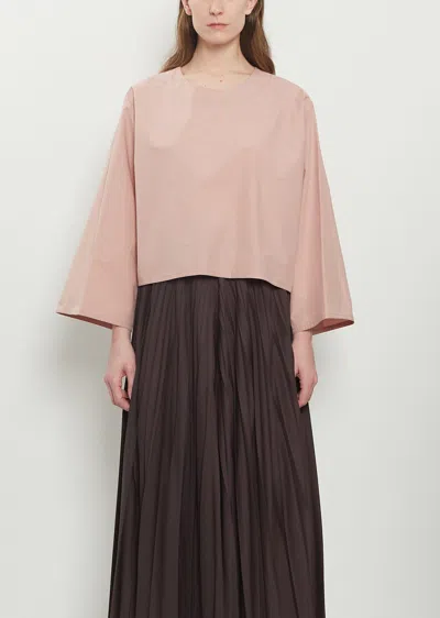 Dušan Cotton Popeline Chunky T-shirt In Pink