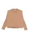 Dušan Crew-neck Sweater In Neutral
