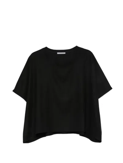 Dušan Crew Neck Top In Black