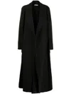 Dušan Double-breasted Cashmere Coat In Black