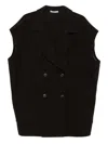 Dušan Double-breasted Pocket Jacket In Black