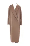 Dušan Cashmere Wrap Coat In Brown