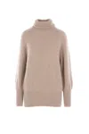 Dušan Turtleneck Ribbed-hem Sweater In Brown