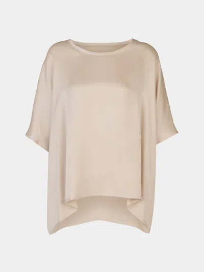 Dušan Easy Crepe Satin T-shirt One Size