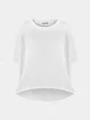 Dušan Easy Linen T-shirt One Size In White
