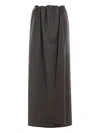 Dušan Elastic-waist Skirt In Gray