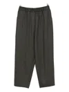 Dušan Elastic-waist Trousers In Gray
