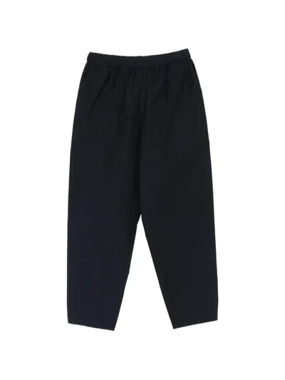 Dušan Elasticated-waistband Trousers In Black