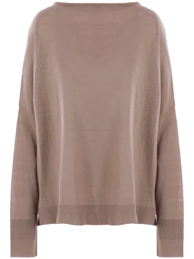 Dušan Fine-knit Jumper In Grey