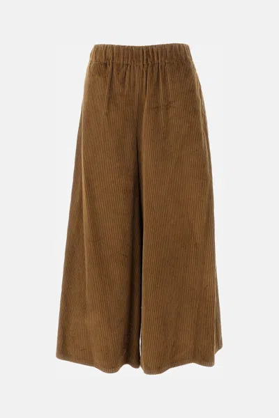 Dušan Gaucho Trousers In Brown