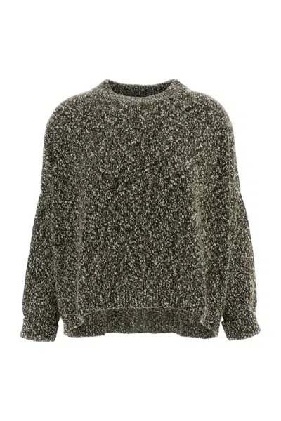 Dušan Heavy-knit Destructured Ribbed Cashmere Sweater In Green