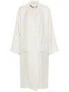 Dušan Herringbone-pattern Linen Coat In Neutrals
