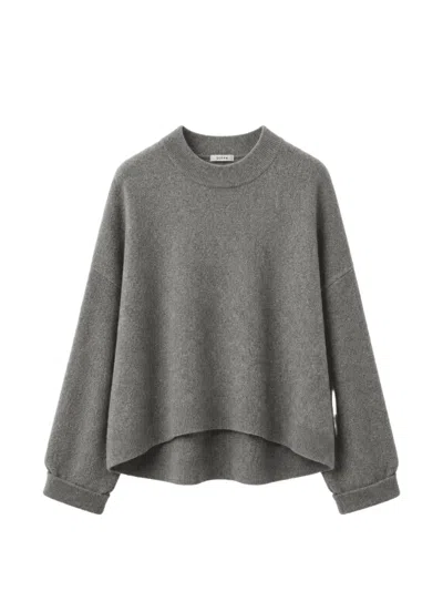 Dušan Iconic Crew-neck Sweater In Gray